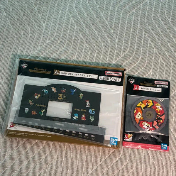 [BUNJANG] Ichiban Kuji Pokémon 30th Anniversary Vol. 2 Acrylic Perpetual Calendar A Prize / 현물)이치방쿠지 포켓몬스터 30주년 기념 vol.2 A 상 아크릴 만년 달력