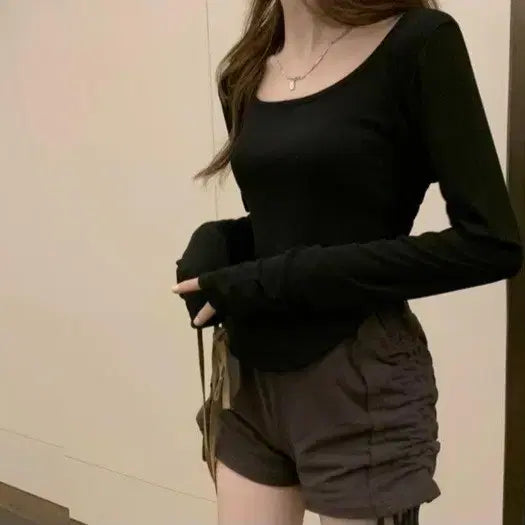 [BUNJANG] Slim Fit Long Sleeve Shirt / [새상품] 여리핏 롱슬리브