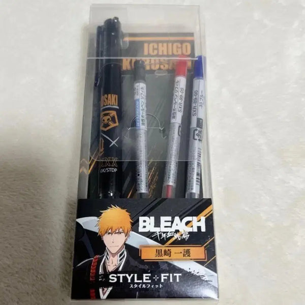 [BUNJANG] Bleach Thousand-Year Blood War Ichigo Kurosaki Style Fit Limited Edition Ballpoint Pen Set / 블리치 천년혈전 쿠로사키 이치고 볼펜 한정판