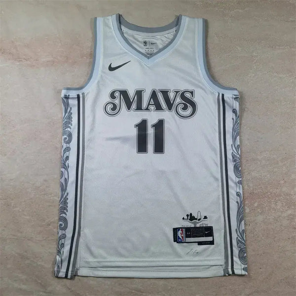 [BUNJANG] Dallas Mavericks #11 Owen 2025 Whitecity Basketball Jersey / NBA 농구복 열풍 2025년형 댈러스 매버릭스 11호 오웬 화이트시티