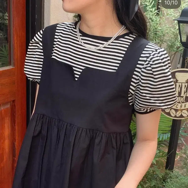 [BUNJANG] Butterheim Mini Dress Coordinate Set / 버터하임 원피스 코디 세트