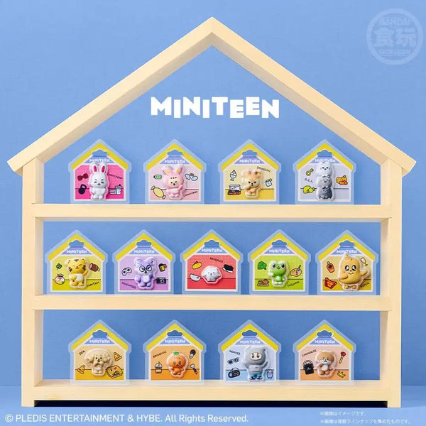 [BUNJANG] SEVENTEEN Bandai Mini틴 Charm Keychain / 폭덩이 SVT 세븐틴 반다이 미니틴 패키지 참 키링 미니틴 가챠
