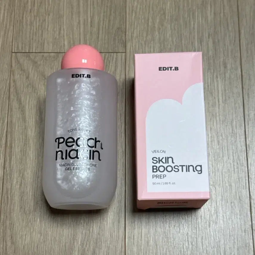 [BUNJANG] Edithebeauty Glutathione Gel Essence & Skin Boosting Prep Set / 에딧비 글루타치온 겔 에센스/스킨 부스팅 프렙 일괄