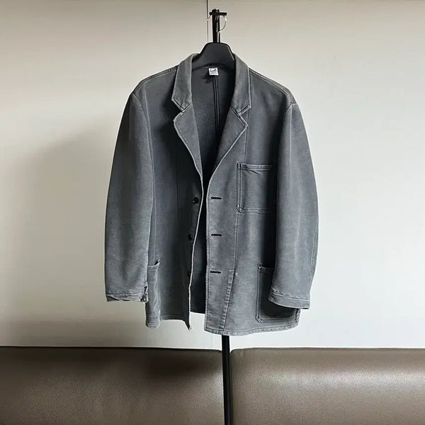 [BUNJANG] Vintage Moleskine French Work Jacket / 빈티지 몰스킨 프렌치워크자켓