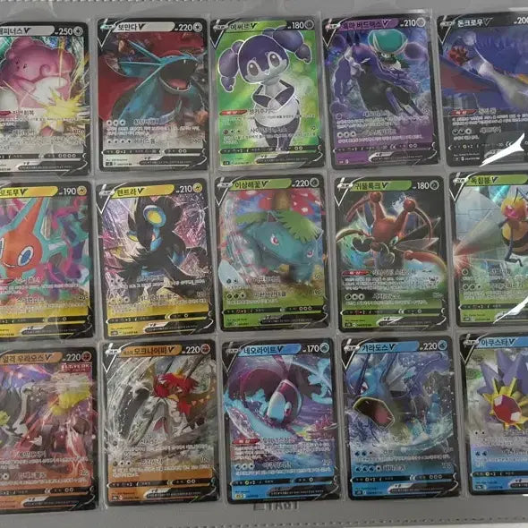 [BUNJANG] Pokemon V Card Bundle - 25 Cards / 포켓몬카드 V카드 25장 일괄