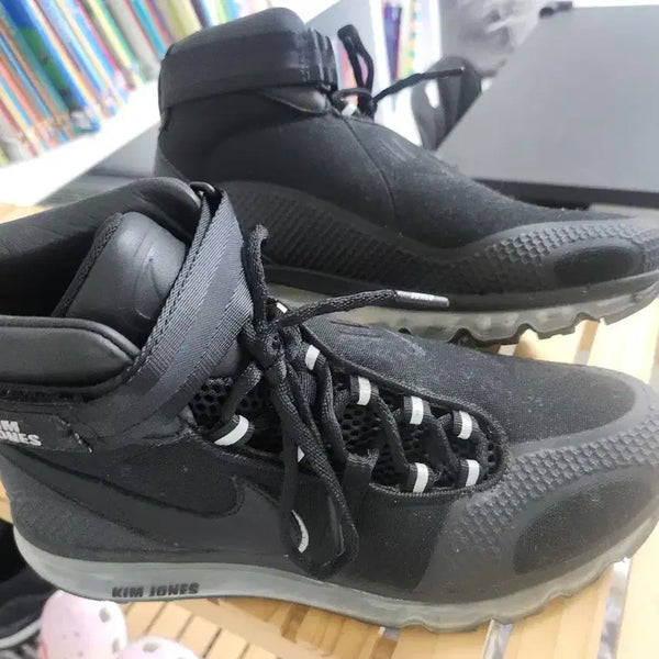 [BUNJANG] Nike x Kim Jones Air Max High-Top Sneakers Black US 8 / 나이키 킴 존스 에어맥스 260mm 블랙