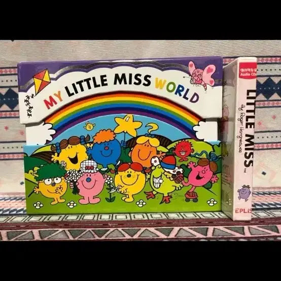 [BUNJANG] Little Miss Original Book Series (38 Volumes) with 36 Audio CDs / EQ의 천재들 리틀 미스 원서 38권+36종CD