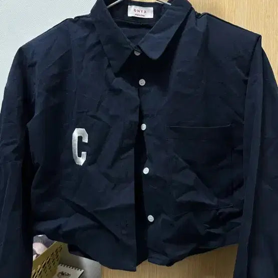[BUNJANG] Dalsom Cropped Shirt (New) / 달솜 크롭셔츠(새상품)