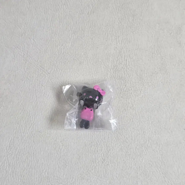 [BUNJANG] Sanrio Hello Kitty Hyper Black Kitty Gacha Figure / 산리오 헬로키티 표코노루 가챠 히퍼 블랙 키티