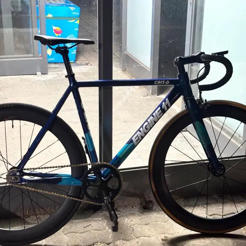 [BUNJANG] Engine 11 Indigo Blue Crit-D Road Bike - Size M / 엔진11 인디고 블루 크릿디 판/대 (로드우선)
