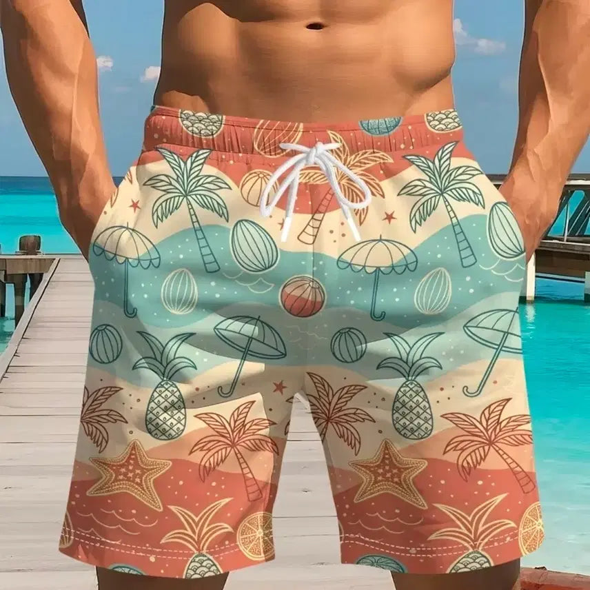 [BUNJANG] Summer Vacation Beach Shorts / 여름 휴가 비치 반바지