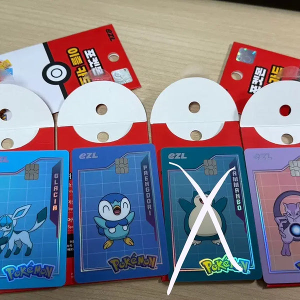 [BUNJANG] Pokemon 30th Anniversary Transit Cards / 포켓몬 30주년 교통카드 판매