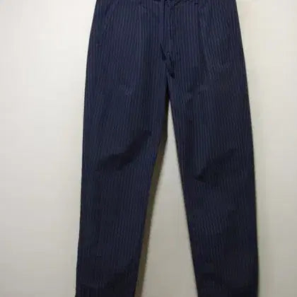 [BUNJANG] Uniqlo Cotton Poly Stripe Pants Size S / 유니클로 면폴리 스트라이프바지 택S 허리30