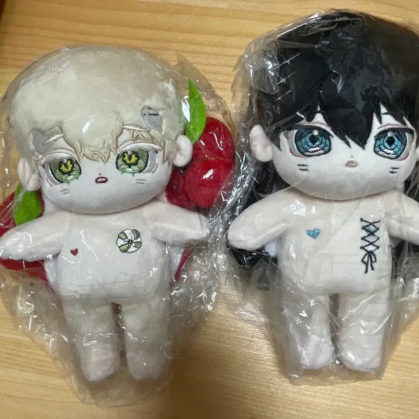 [BUNJANG] Hyundo & Hwado 20cm Unsealed Doll Set / 무속성 현도 화도 20cm 솜인형