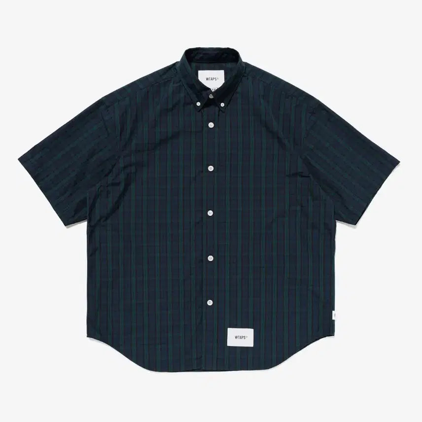 [BUNJANG] WTAPS Cotton T-Shirt Black Watch 25SS L / [L] 더블탭스 코튼 반팔셔츠 블랙와치 25SS