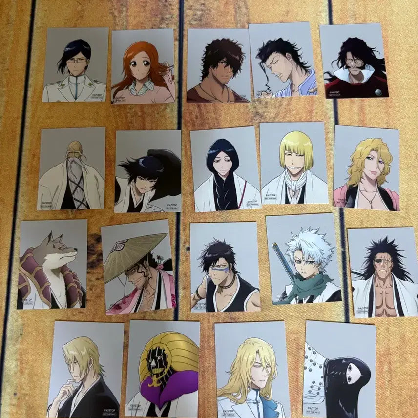 [BUNJANG] Bleach 20th Anniversary Exhibition Special Mini Photo Set / 블리치전 20주년 전시 2차 구매 특전 미니 포토 세트 측면 일괄