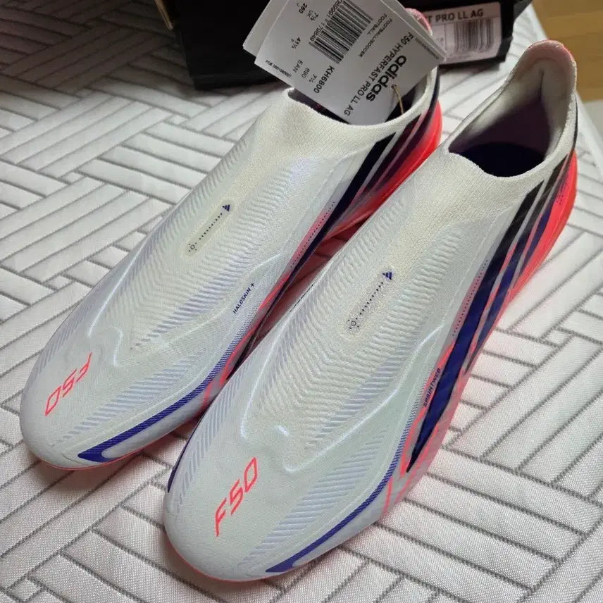 [BUNJANG] Adidas F50 Hyperfast Pro LL AG Cloud Pack - 260mm / 아디다스 F50 하이퍼패스트 프로 LL AG 클라우드팩 260