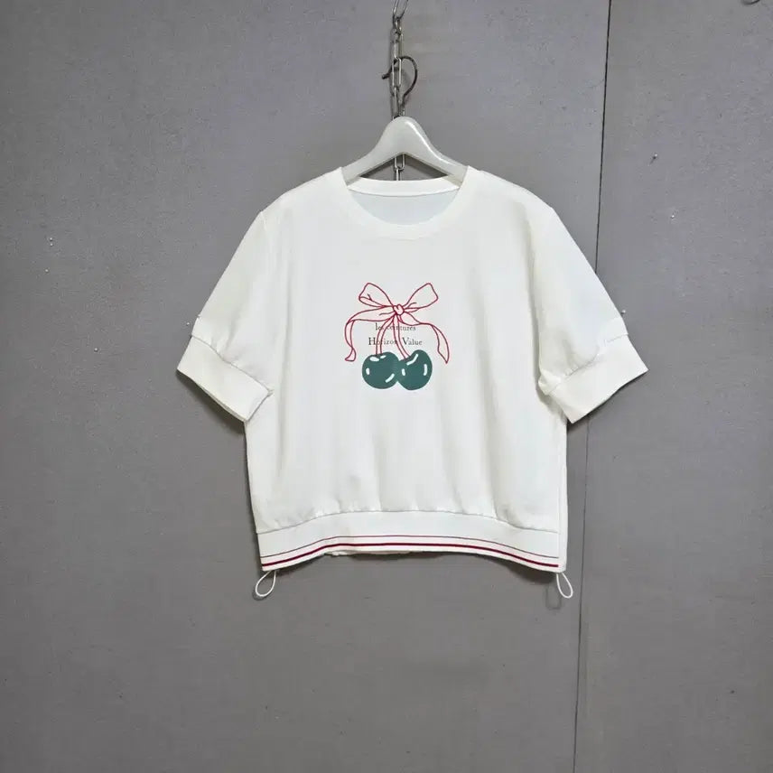 [BUNJANG] Round Neck T-shirt / 아랫단밴드 라운드 티셔츠 FF  n7204
