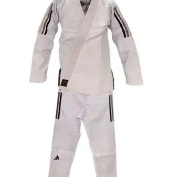 [BUNJANG] Adidas JJ430 Judo Uniform Grey White / 아디다스 jj430 그레이 화이트 도복 팔아요
