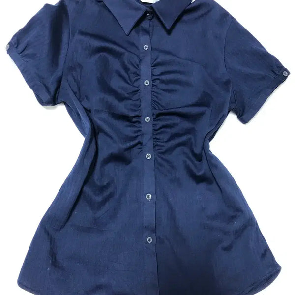[BUNJANG] Vintage Shirring Blouse / 빈티지 셔링 셔츠 55