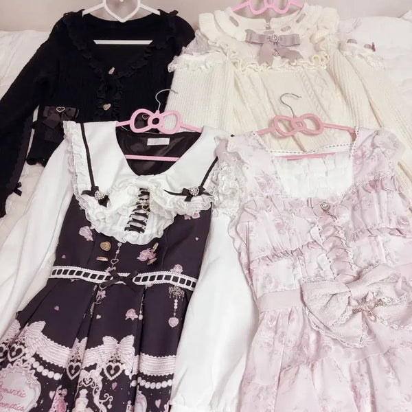 [BUNJANG] Liz Lisa Jili-kei Style One-Piece Dress, Blouse, and Skirt Set / 리즈리사 일괄 양산형 지뢰계 셋업 원피스 블라우스 스커트 처분