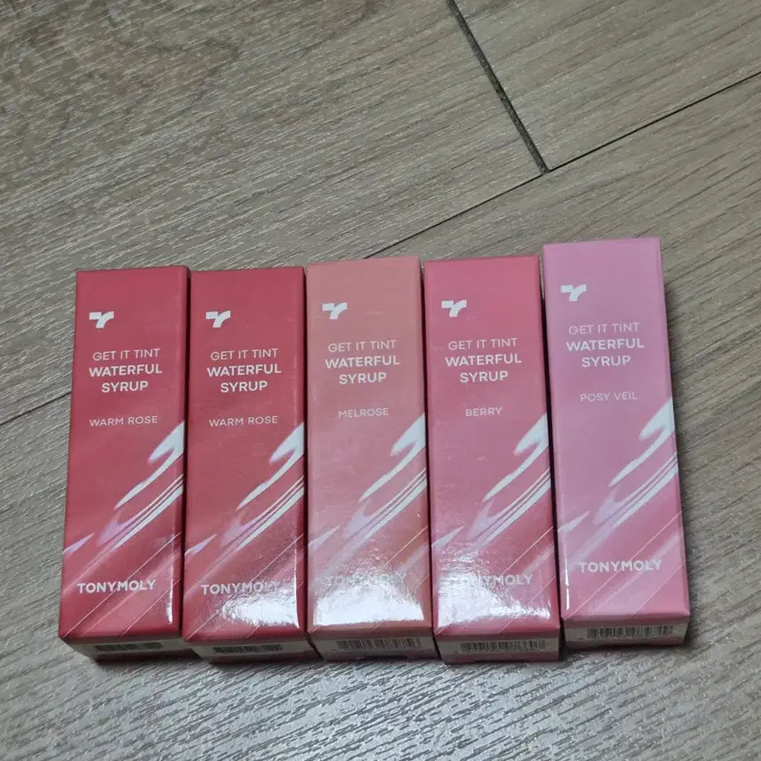 [BUNJANG] Tonymoly Waterful Syrup Tint Warm Rose / 토니모리 워터풀시럽 틴트 웜로즈