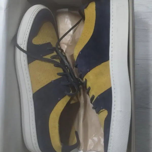 [BUNJANG] Buttero Yellow Low Sneakers / 부테로 옐로우 스니커즈