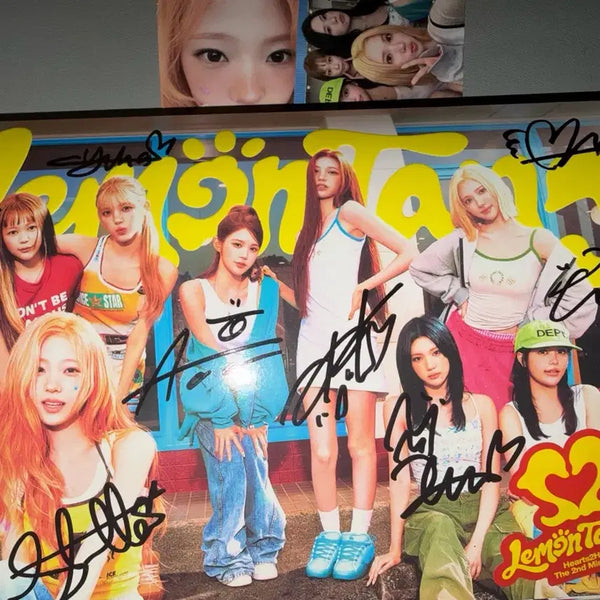 [BUNJANG] Hats On Hats Lemon Tang Signed Album / 하츠투하츠 레몬탱 싸인앨범 h2h signed album
