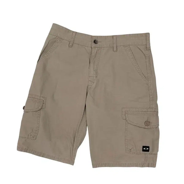 [BUNJANG] Oakley Cargo Shorts Beige / 오클리 여름 카고 반바지 베이지 (32)