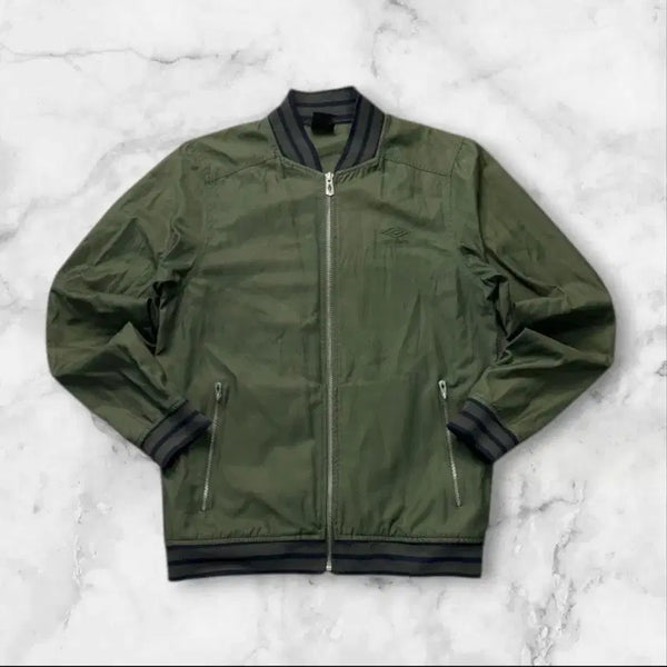 [BUNJANG] Umbro Blue Blouson Jacket / 엄브로 블루종 자켓100