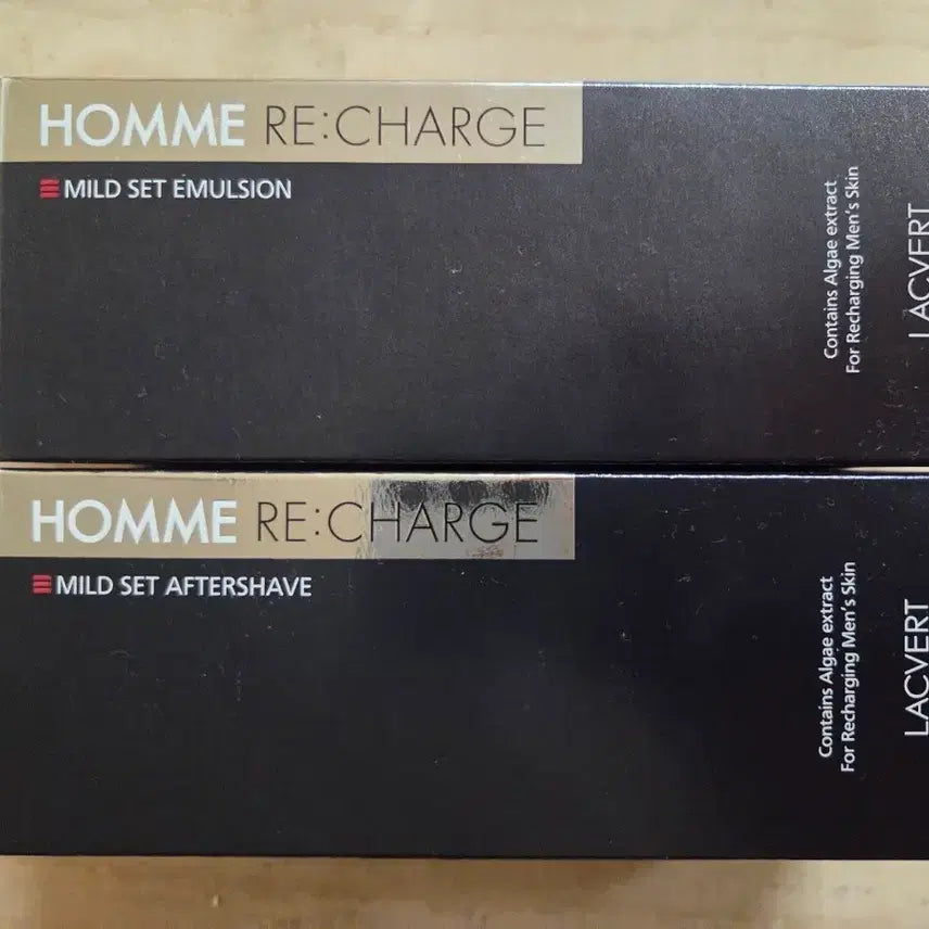 [BUNJANG] Lacquavert Homme Recharge Mild Set Emulsion / After Shave / 라끄베르 옴므 리차지 마일드 셋 에멀전/애프터쉐이브