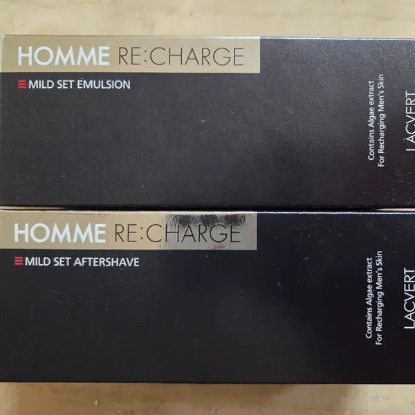 [BUNJANG] Lacquavert Homme Recharge Mild Set Emulsion / After Shave / 라끄베르 옴므 리차지 마일드 셋 에멀전/애프터쉐이브