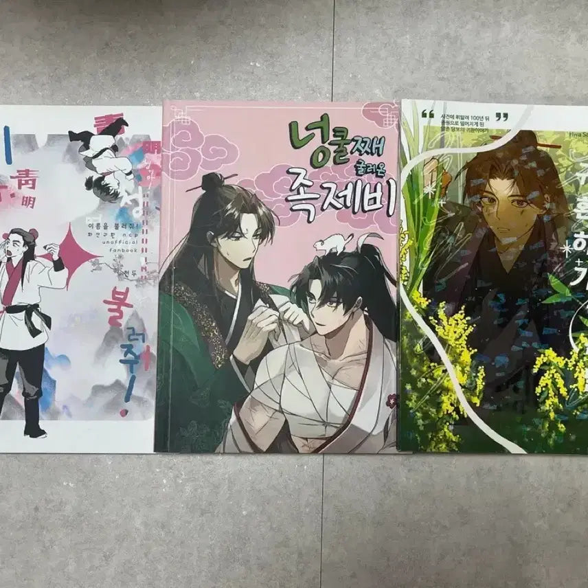 [BUNJANG] Hwasan Gwihan Fanbook Bundle Set / 화산귀환 NCP 회지 천두님 때때님 강정님