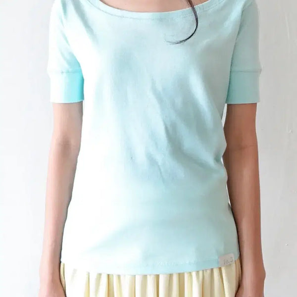 [BUNJANG] Shop Fairy Mint Lip Half Top / 샵페어리 립 하프 탑 민트