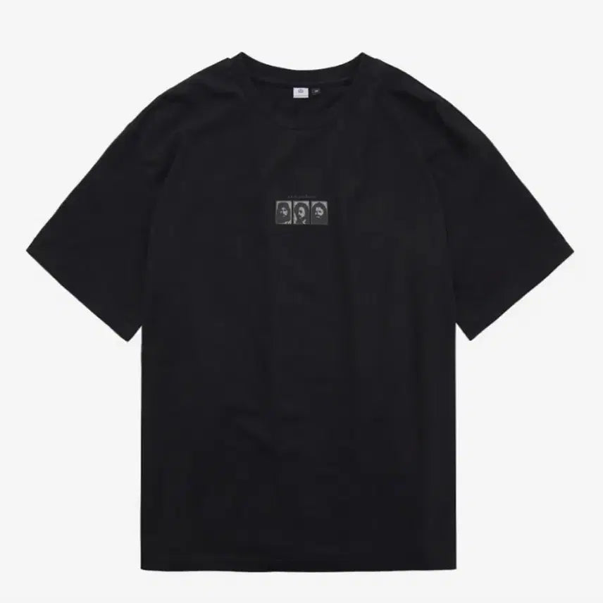 [BUNJANG] Polilu 1/2 Graphic T-Shirt Washed Black / (3)폴리테루 1/2그래픽 티셔츠 어퓨굿맨 워시드블랙