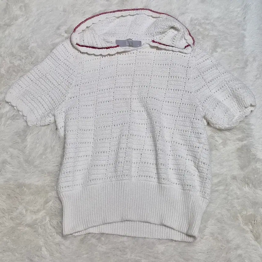 [BUNJANG] 8seconds Collar Short Sleeve Knit / 에잇세컨즈 카라 반팔니트