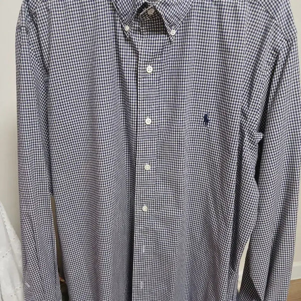 [BUNJANG] Polo Ralph Lauren Check Button-Down Shirt / 폴로 랄프로렌 체크 남방