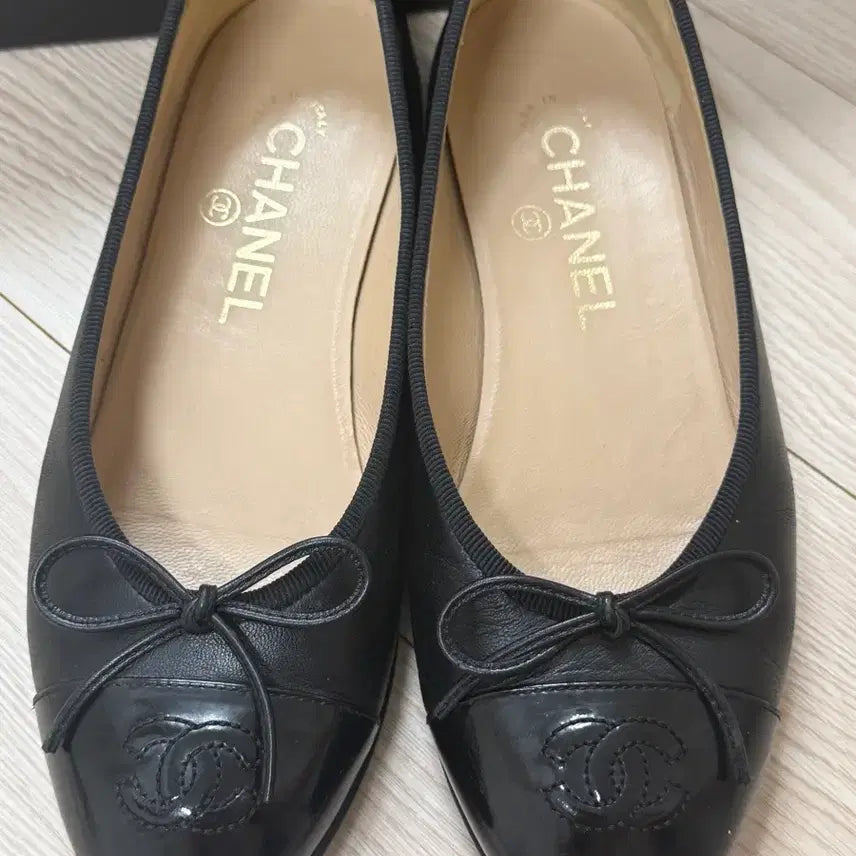 [BUNJANG] Chanel Ballerina Flats Black / 샤넬 발레리나 플랫 슈즈 블랙