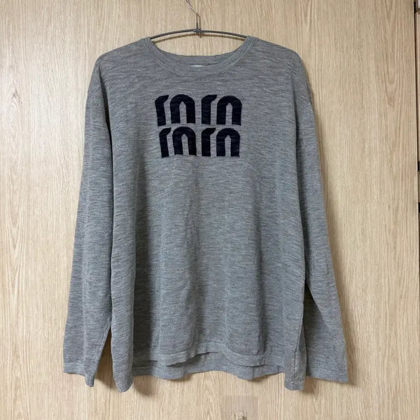 [BUNJANG] Black Long Sleeve Knit / 여름긴팔니트