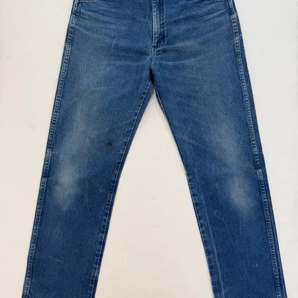 [BUNJANG] Wrangler Regular Fit Vintage Denim Jeans / 랭글러 레귤러 vtg 데님