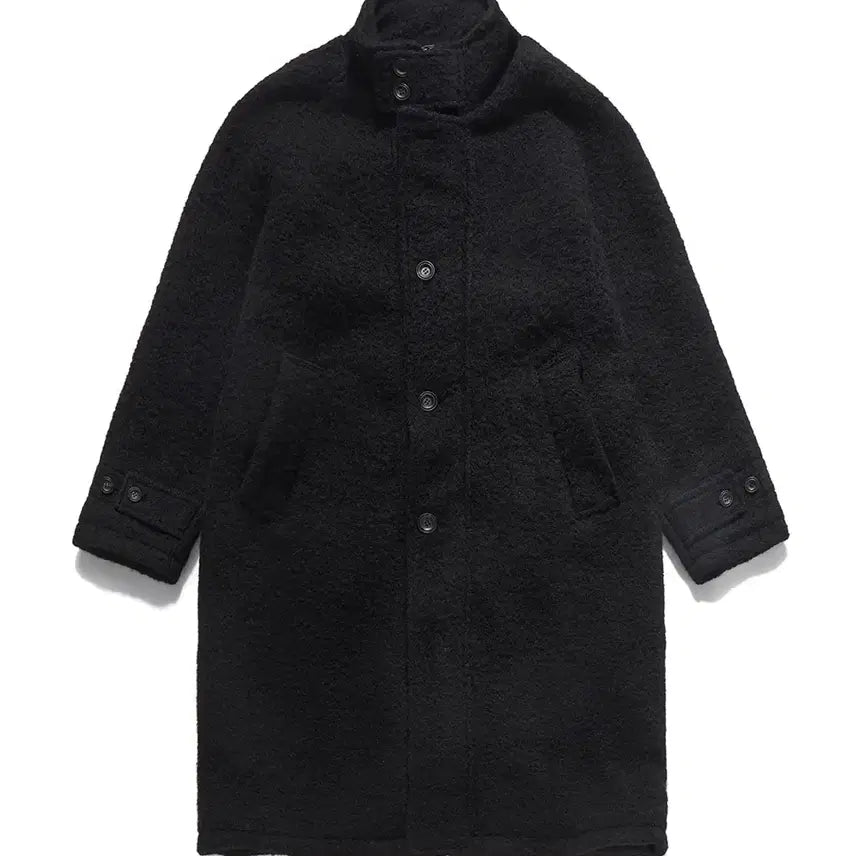 [BUNJANG] Unaffected Highneck Wool Coat L / 언어펙티드 하이넥 울 코트 L