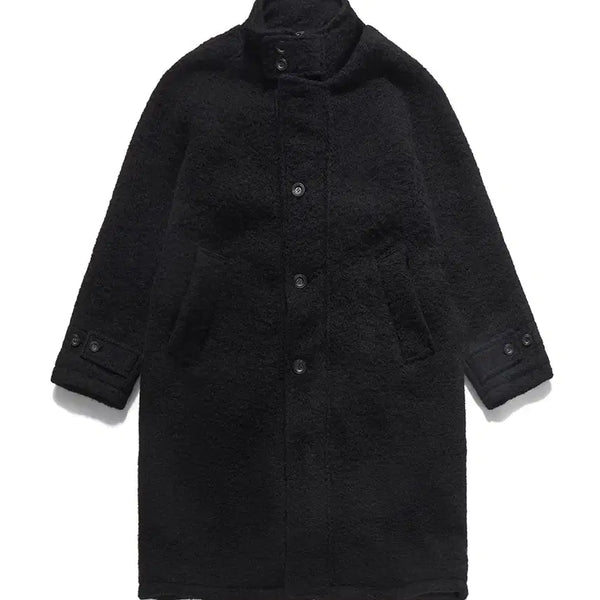 [BUNJANG] Unaffected Highneck Wool Coat L / 언어펙티드 하이넥 울 코트 L