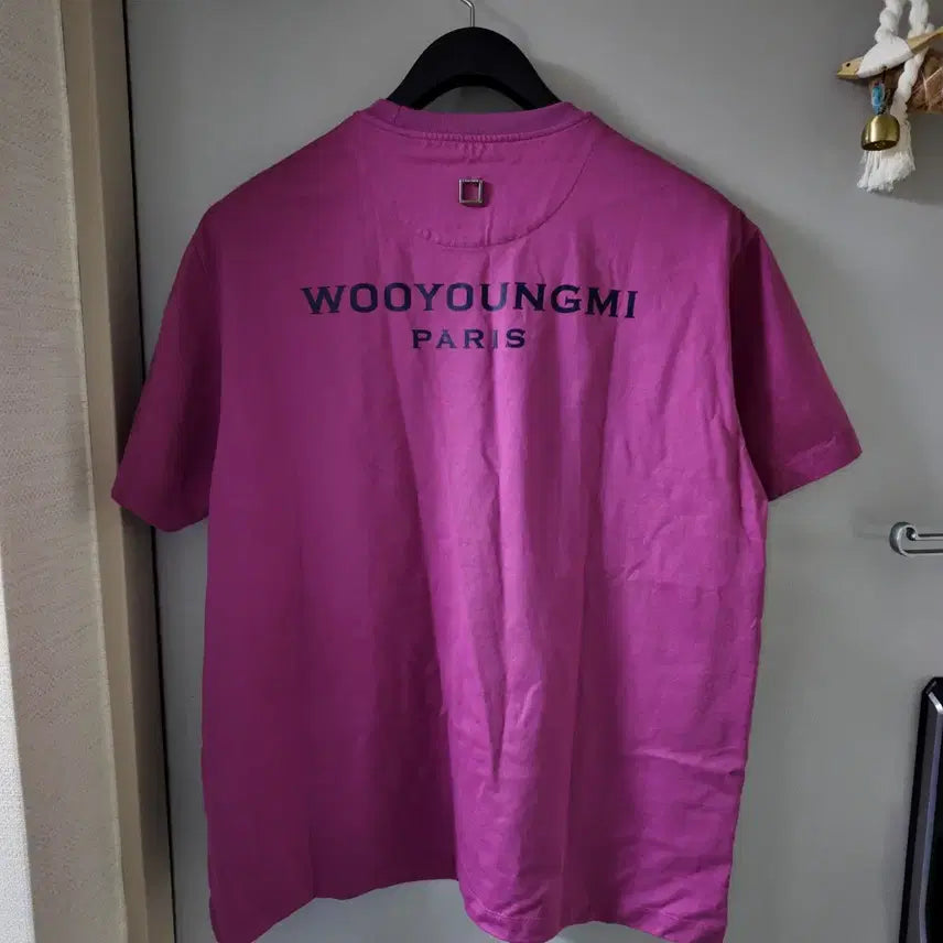 [BUNJANG] Wooyoungmi Purple Logo T-Shirt Size 48 / 매장판 48 105 110 우영미 티셔츠