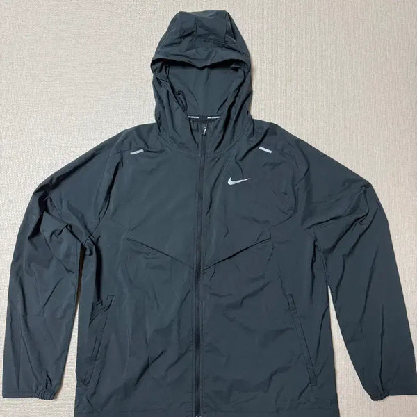 [BUNJANG] Nike Windrunner Running Jacket Black / [L]나이키 윈드러너 러닝 자켓 블랙