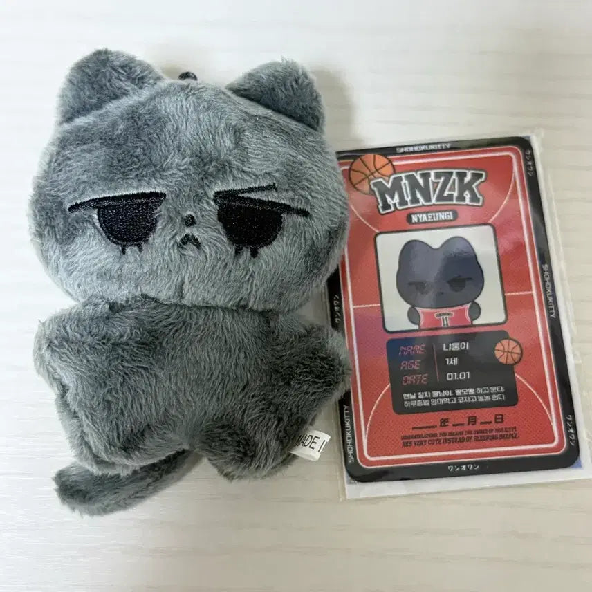 [BUNJANG] Slam Dunk Seong Woong Nyang Nyang Mi Character Card & Sticker Set (Unsealed) / (개봉품) 슬램덩크 멍냥찌코 서태웅 냐웅이 양도