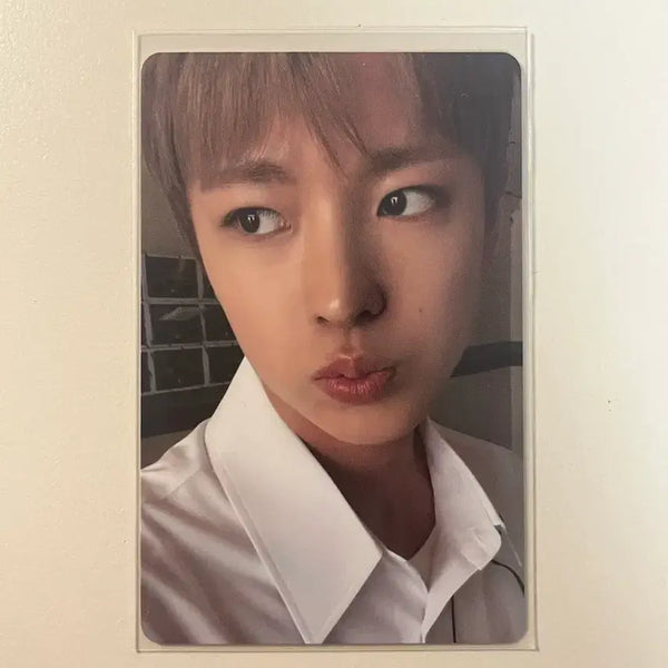 [BUNJANG] NCT WISH Yushi Uniform Photocard First Press Limited Edition / 유우시 교복 포카 셀카 초회한정반 컬러 엔시티위시 엔시티 위시