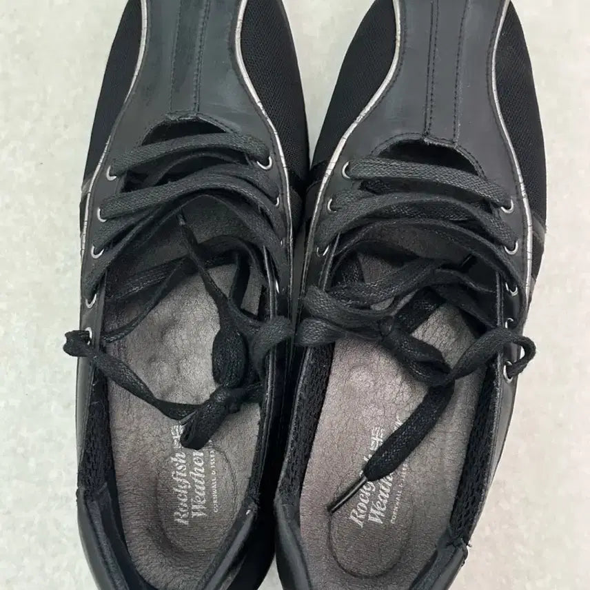 [BUNJANG] Rockfish Weatherwear Blish Lace-up Sneakers (Black) / 락피쉬웨더웨어 블리쉬 레이스업 스니커즈 (블랙)