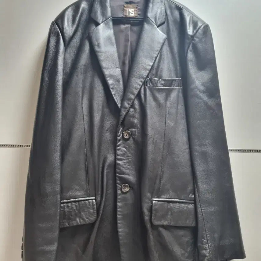 [BUNJANG] STUART Real Leather Jacket / STUART'S 스튜어트 리얼 가죽 자켓