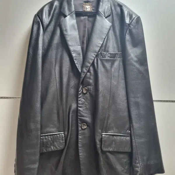 [BUNJANG] STUART Real Leather Jacket / STUART'S 스튜어트 리얼 가죽 자켓