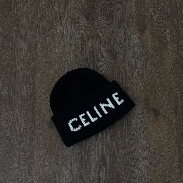 [BUNJANG] Celine Black Beanie / 셀린느 비니 블랙